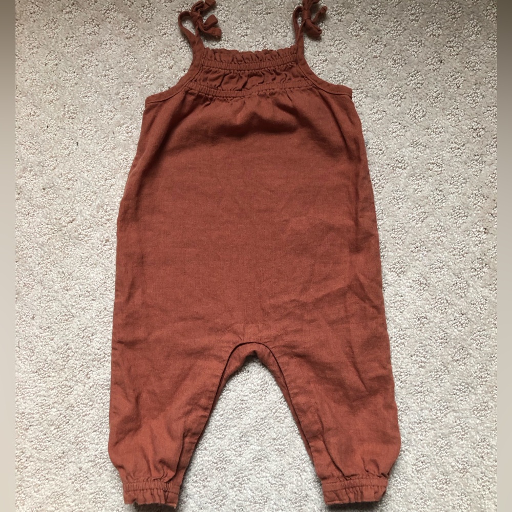 Old navy 6-12 months linen jumpsuit
